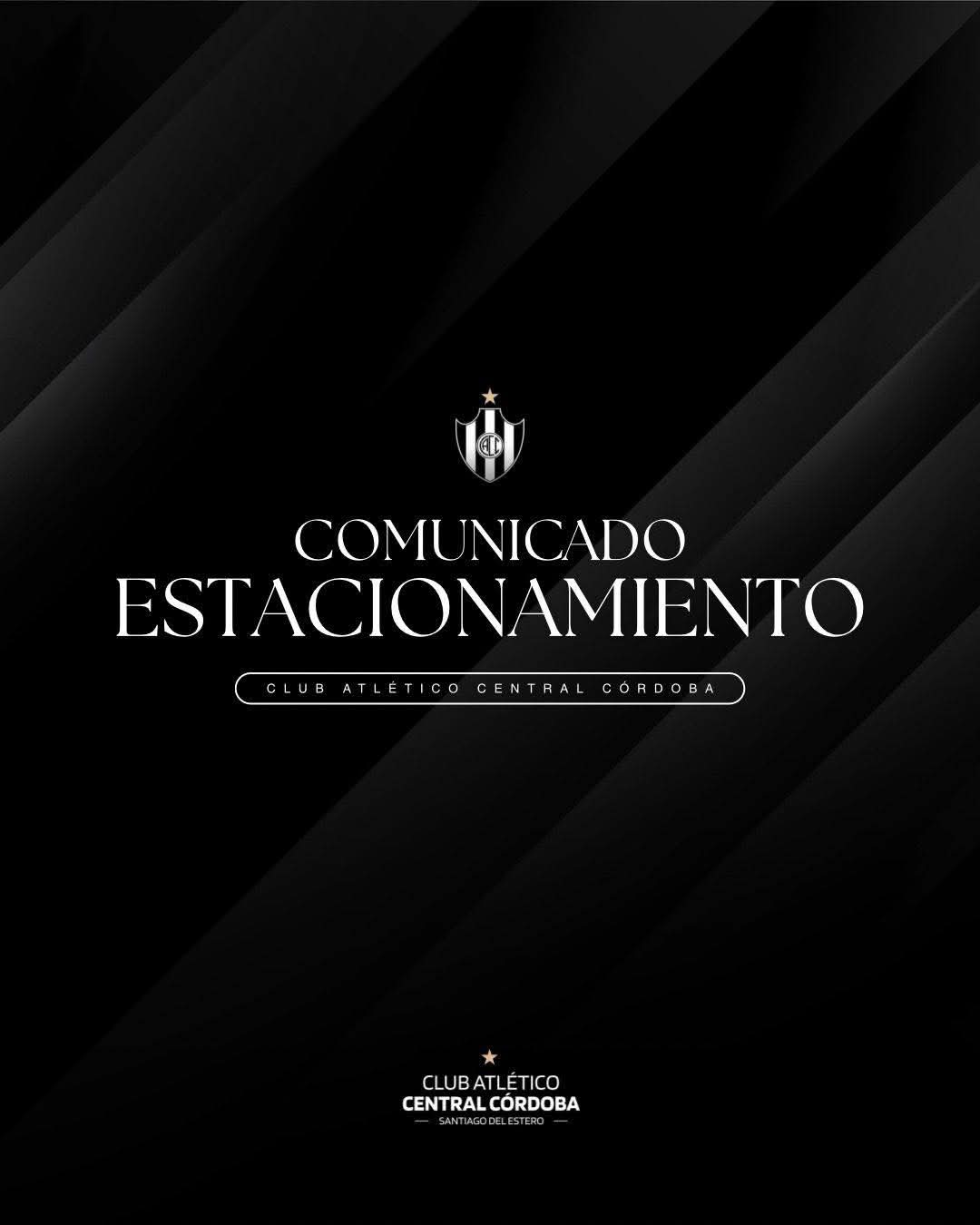 Importante: El estacionamiento habilitado para el partido Central Córdoba vs Boca Juniors