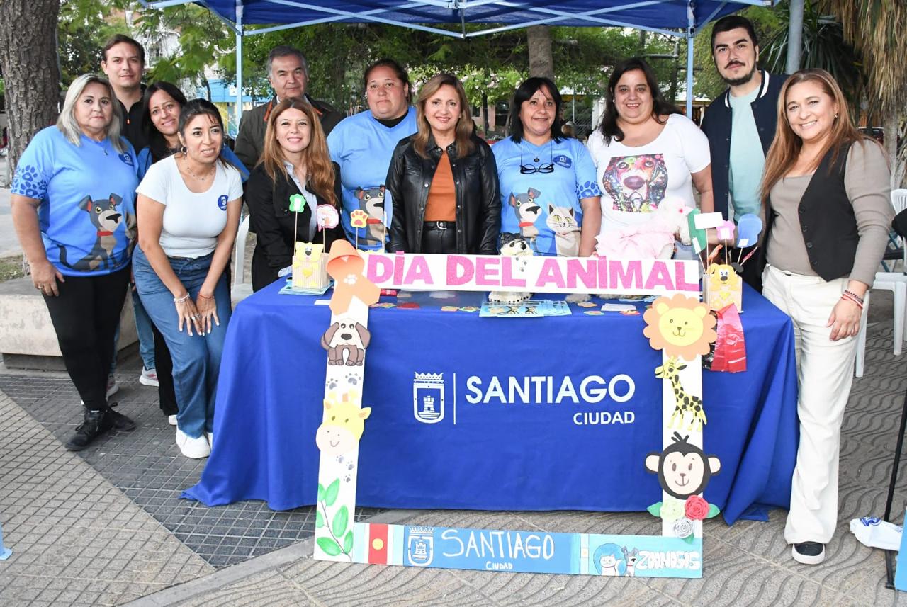 Fuentes participó de las actividades conmemorativas por el día del animal