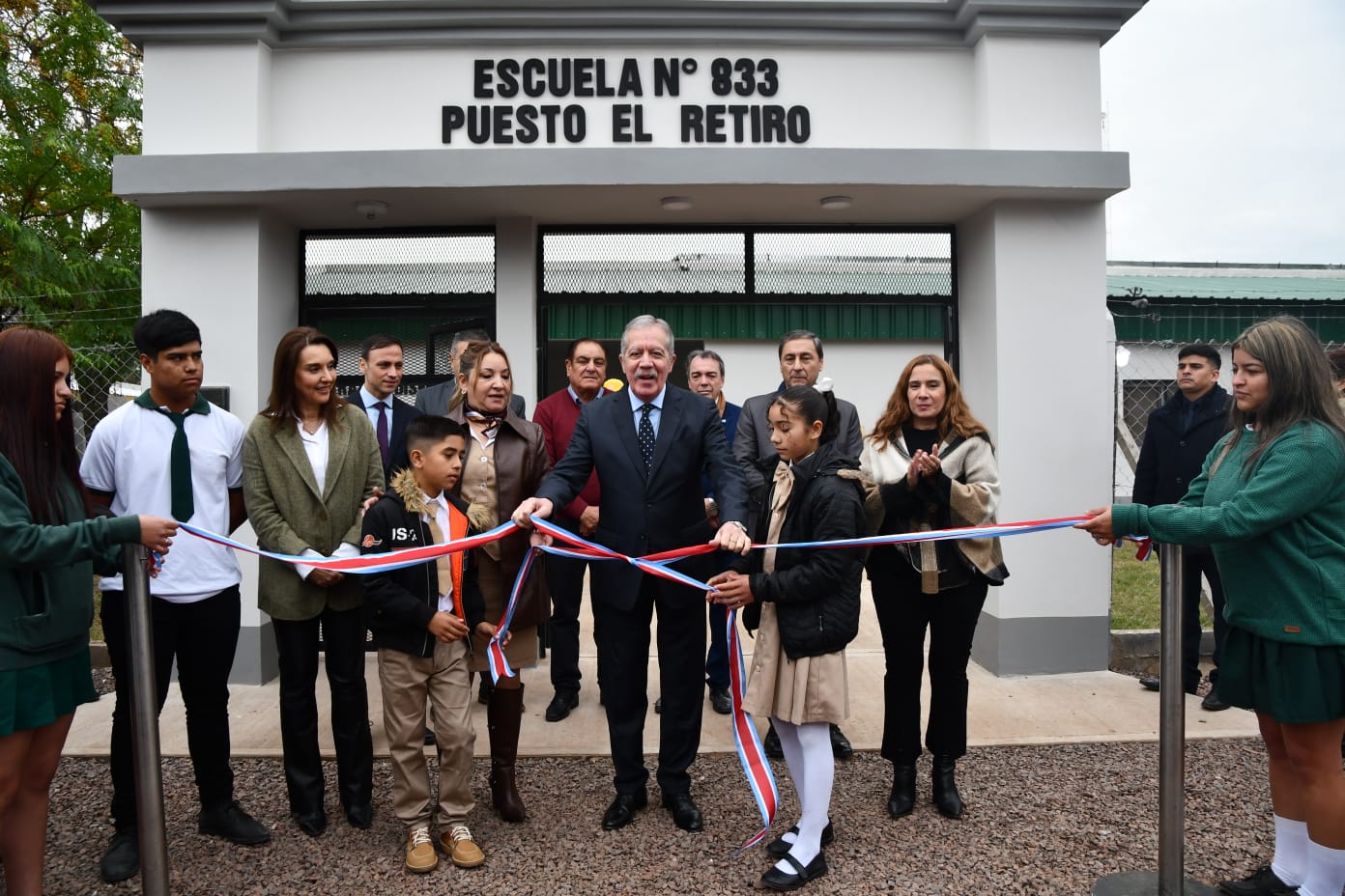 El Gobernador inauguró obras en el departamento Río Hondo 