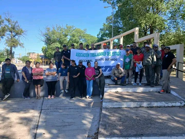 Monte Quemado: ATE se sumó al paro nacional y manifestó su rechazo a la reforma laboral