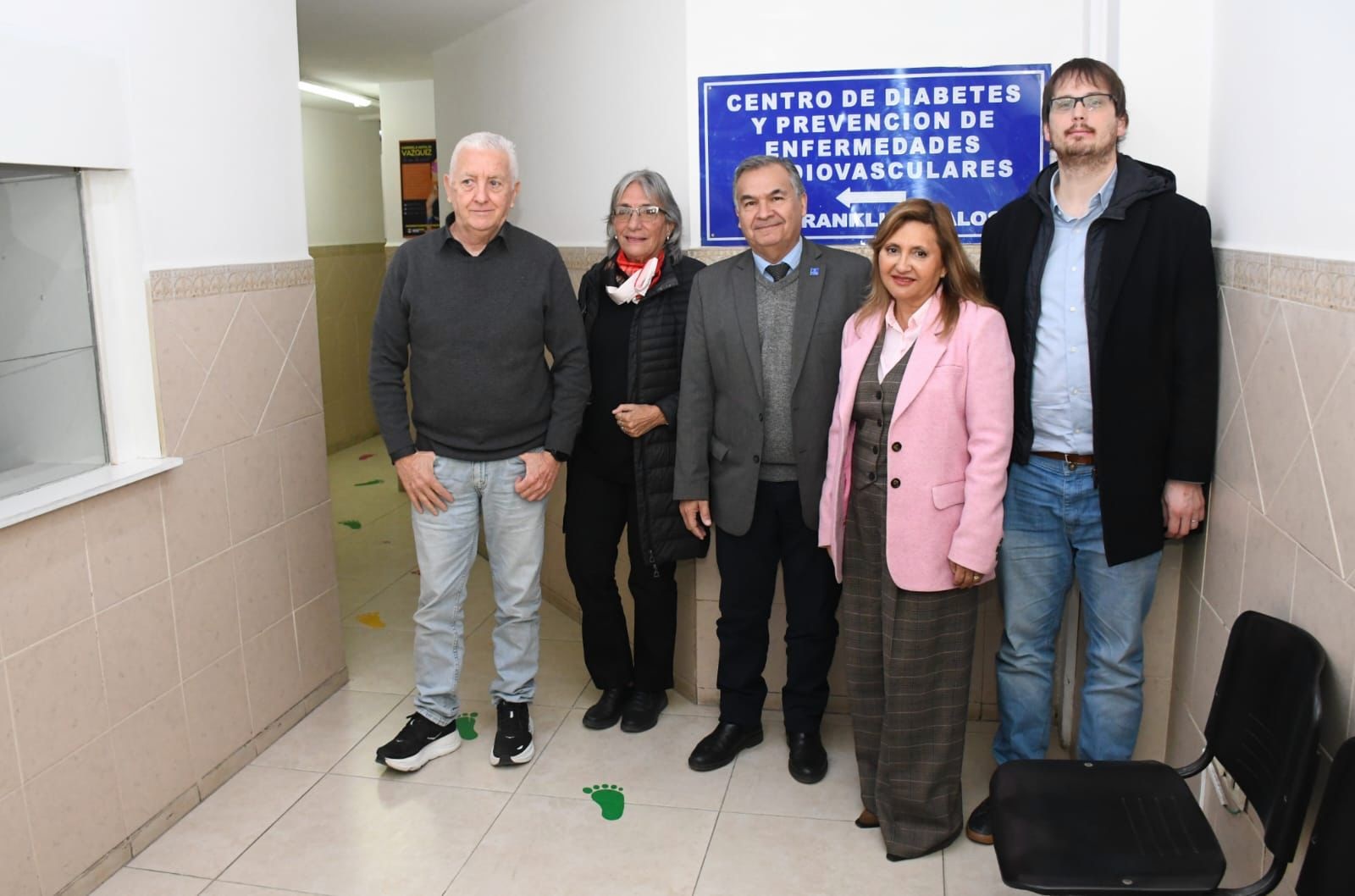 Autoridades municipales recorrieron centro médico especializado en diabetes