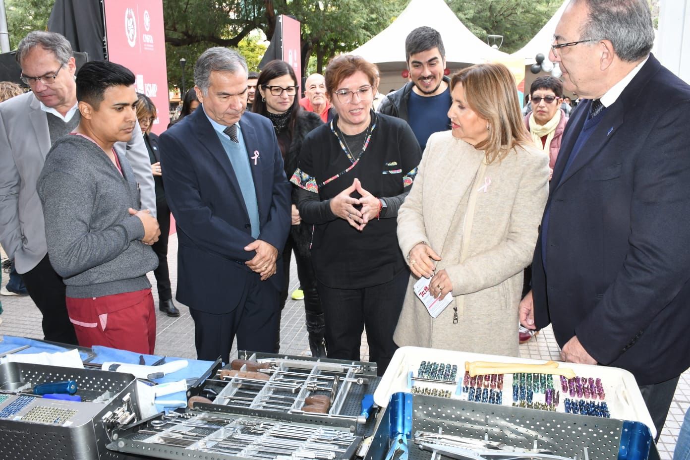 La intendente Fuentes asistió al encuentro de promoción de la salud del instituto San Martín de Porres