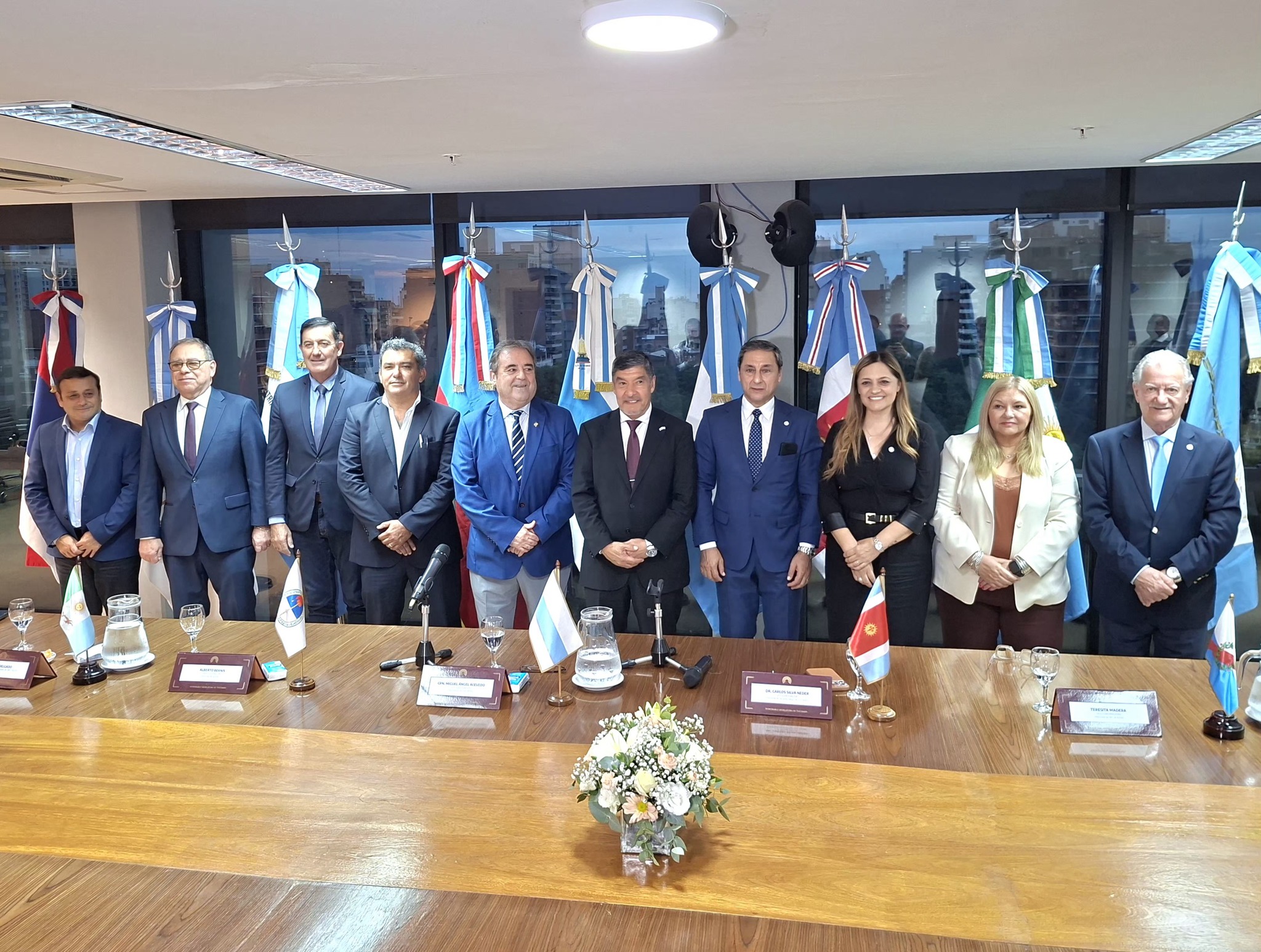 El Vicegobernador Silva Neder presidió la 57° Sesión Plenaria del Parlamento del Norte Grande