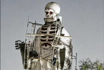 Murió el dueño de la estatua de San La Muerte