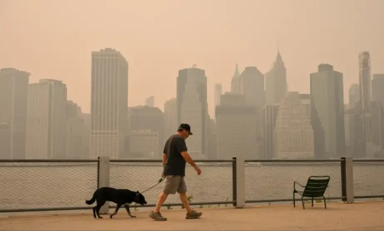 Alerta en Nueva York antes de la final del Mundial: humo de incendios en Canadá amenaza la calidad del aire
