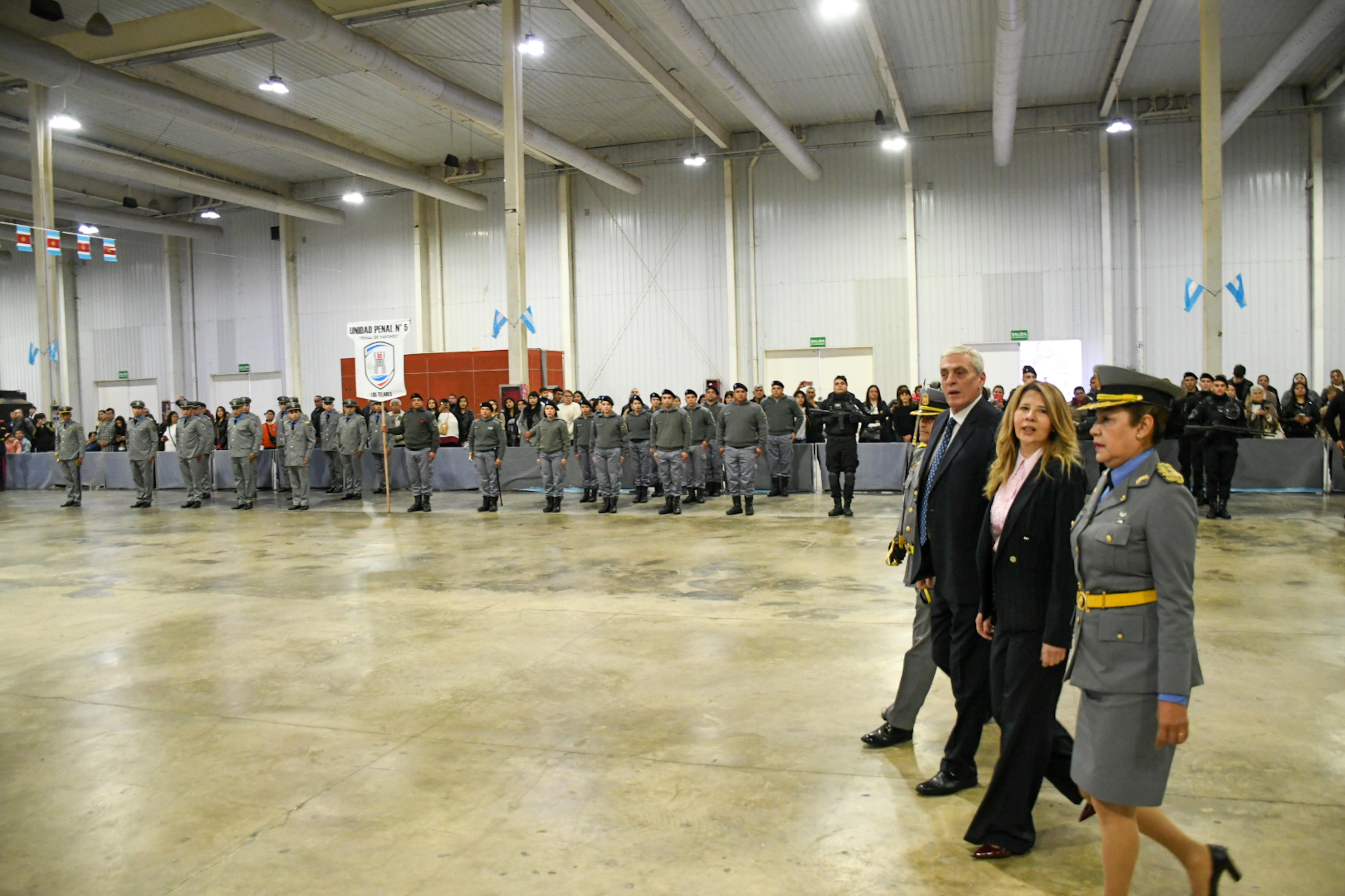 Conmemoraron el día del Servicio Penitenciario con un acto Central en el Nodo