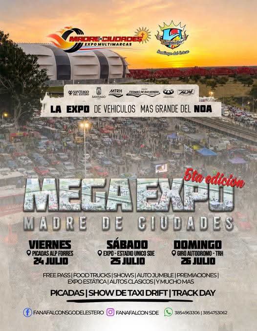 Durante tres días se podrá disfrutar de la 5.ª edición de la Mega Expo Madre de Ciudades