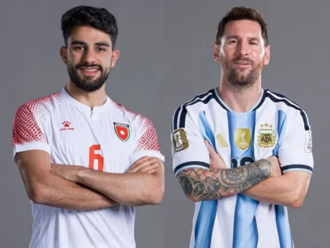 La admiración de Jordania por Lionel Messi: "Soy fan de Argentina y lo amamos"
