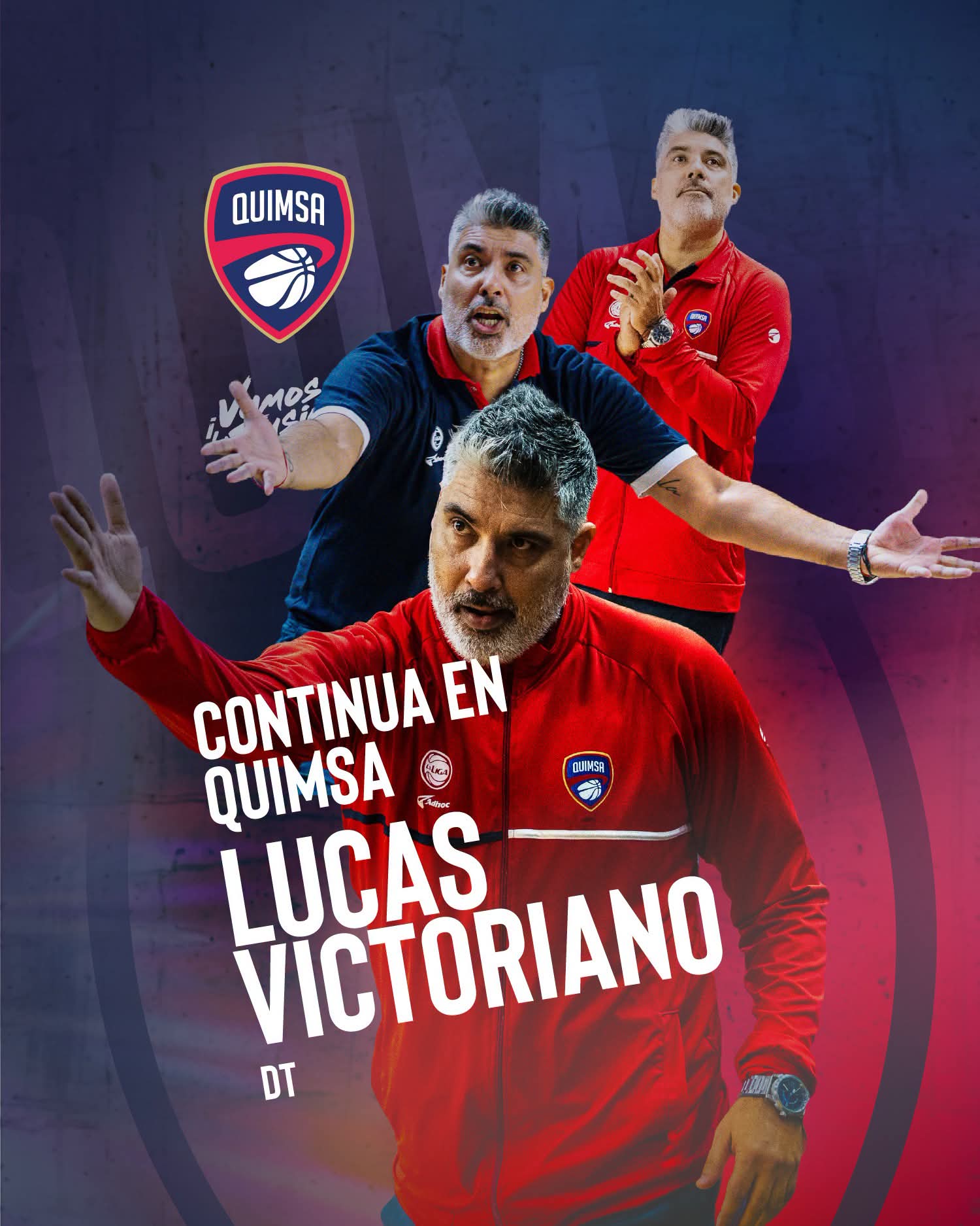 Quimsa confirmo la continuidad de Luca Victoriano 