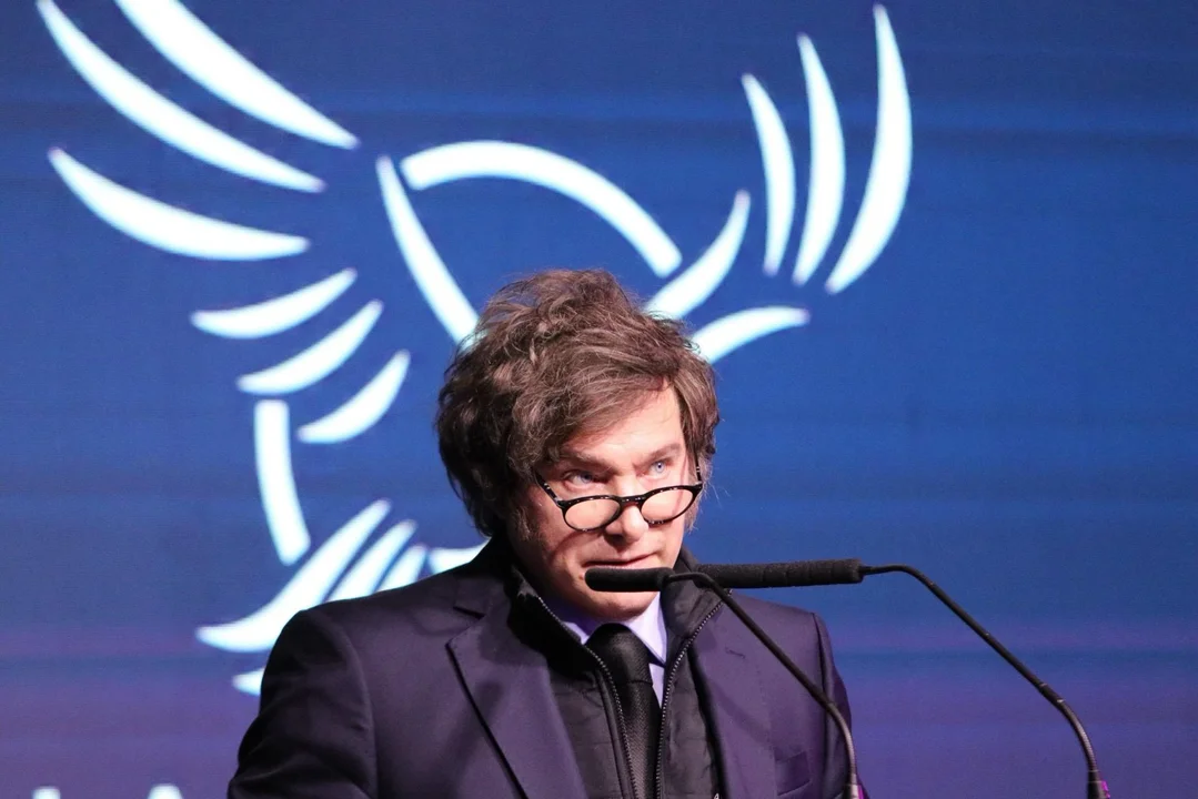 Javier Milei se molestó por una pregunta sobre la inflación: “No es el lugar, no es el momento”