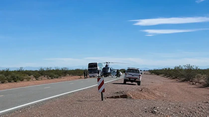 Un helicóptero que viajaba a combatir incendios en La Rioja cayó en San Juan: murieron los 7 tripula