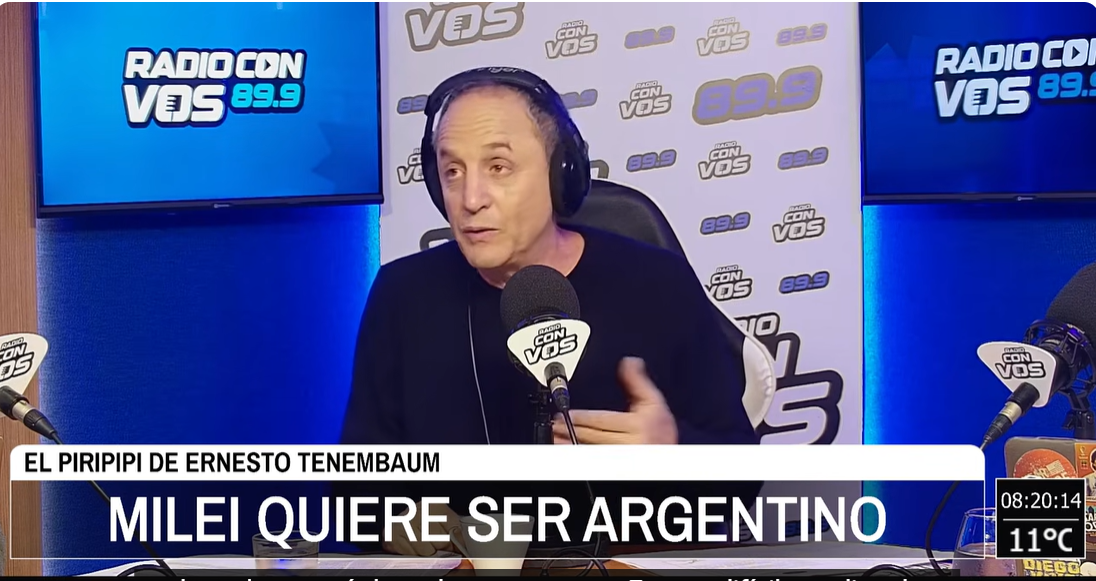 Tenembaum cuestiona el decreto de Milei y lo interpreta como un gesto de “argentinidad”