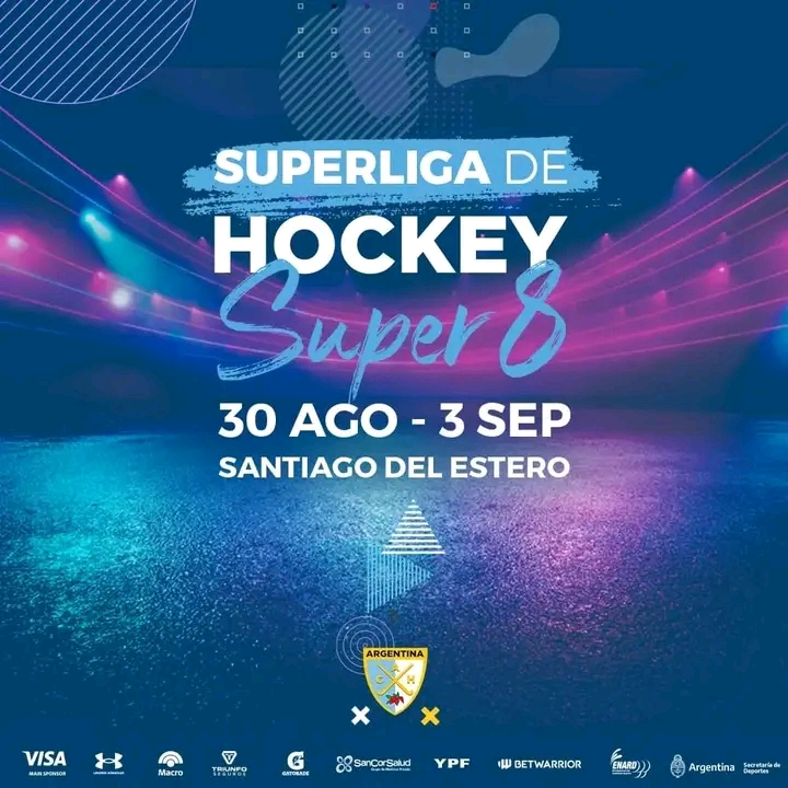Comienza la Superliga de Hockey Super8  2023 Del 30 de Agosto al 3 de Septiembre 